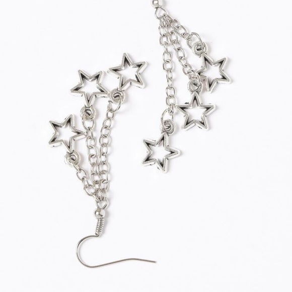 Star & Tassel Drop Earrings - Picture 3 of 3